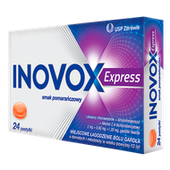 Inovox Express smak pomarańczowy, 24 pastylki