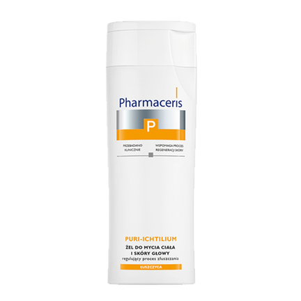 Pharmaceris P Puri-Ichtilium, żel do mycia ciała i skóry głowy, 250 ml - zdjęcie produktu