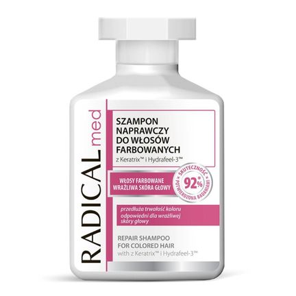 Radical Med, szampon naprawczy do włosów farbowanych, 300 ml - zdjęcie produktu