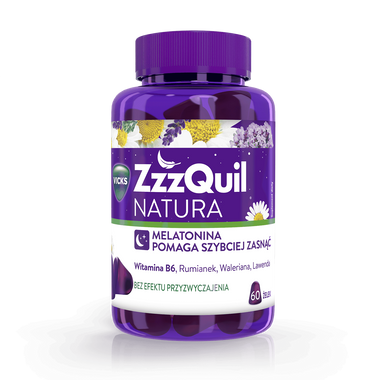 ZzzQuil Natura, 60 żelek