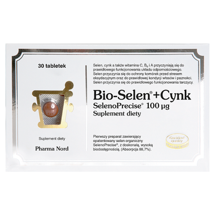 Bio-Selen + Cynk, 30 tabletek - zdjęcie produktu