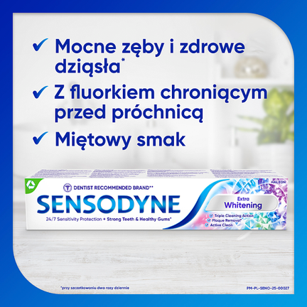 Pasta Sensodyne Extra Whitening, 75 ml