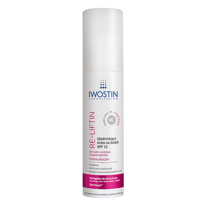 NEPENTES Iwostin Re-Liftin, krem ujędrniający na dzień, 40+ SPF 15, 40 ml — Składniki i ocena