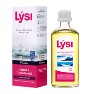 Tran islandzki Lysi o smaku Tutti Frutti, 240 ml