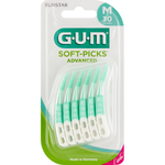 Sunstar Gum Soft-picks Advanced Regular, szczoteczki międzyzębowe, 30 sztuk