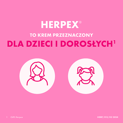 Herpex 50 mg/g, krem 2 g - SANDOZ
