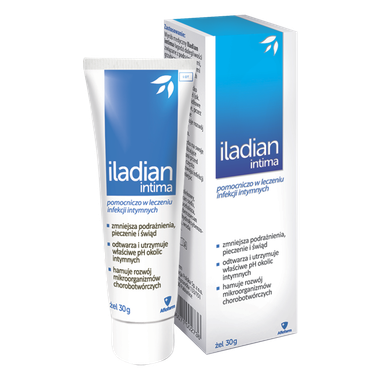 Iladian Intima, pomocniczo w infekcjach intymnych, u017cel, 30 g