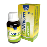C-Vitum Witamina C 100 mg/ml, krople, 30 ml
