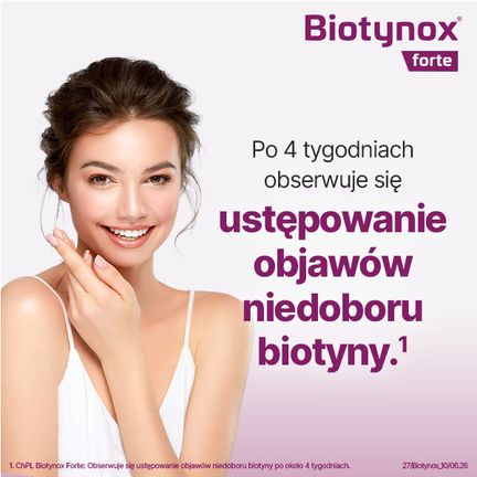 Biotynox Forte 10 mg, 30 tabletek - TABLETKI