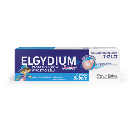 Pasta Elgydium Junior Bubble, 50 ml - zdjęcie produktu