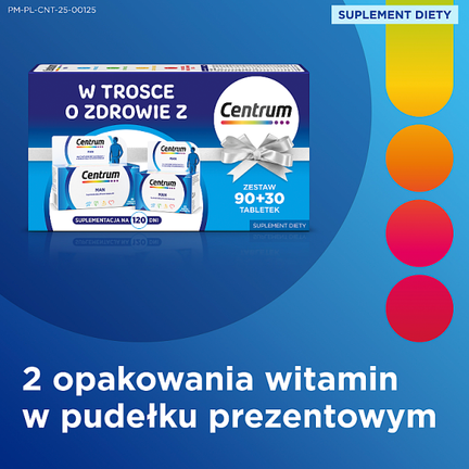 Centrum Man, Xmes set, 90+30 tabletek - 5901208720033