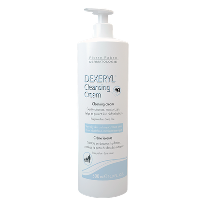 PIERRE FABRE Dexeryl, Creme reinigend zur Reinigung, 500 ml