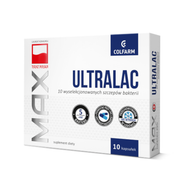 Max UltralaC, 10 wyselekcjonowanych szczepów bakterii, 10 kapsułek