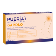 Pueria Gardło, 15 pastylek miękkich do ssania