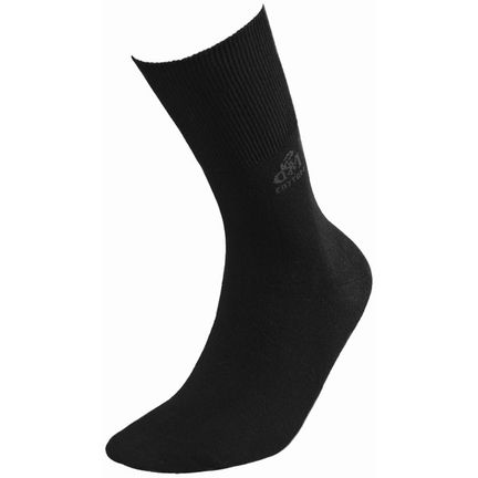 Profilaktyczne skarpetki z przędzy bawełnianej DeoMed Cotton, rozmiar 39-42, czarne - zdjęcie produktu