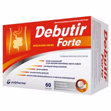 Debutir Forte, 60 kapsułek twardych