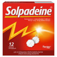 Solpadeine 500 mg + 8 mg + 30 mg, 12 tabletek musujących