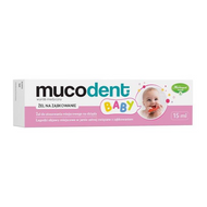 Mucodent Baby, żel na ząbkowanie, 15 ml