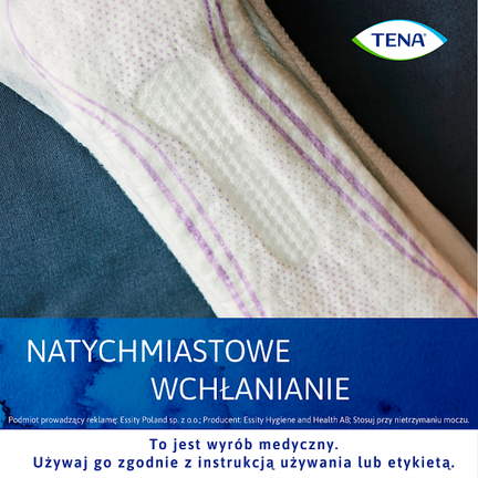 Tena Lady Slim Extra, pieluchy anatomiczne, 10 sztuk - PIELUCHOMAJTKI