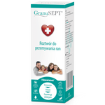 GranuSEPT, roztwór do oczyszczania i nawilżania ran, 60 ml