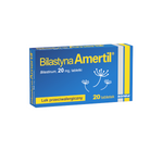 Bilastyna Amertil, 20 mg, 20 tabletek