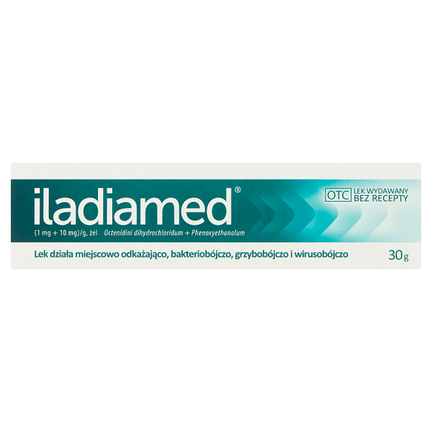 Iladiamed (1 mg + 10 mg)/g, żel, 30 g - zdjęcie produktu