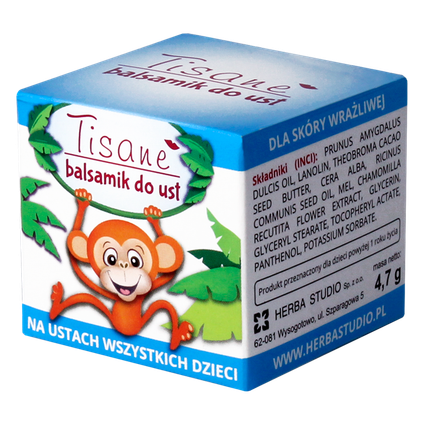 HERBA STUDIO Tisane balsamik do ust, 4,7 g — Składniki i ocena