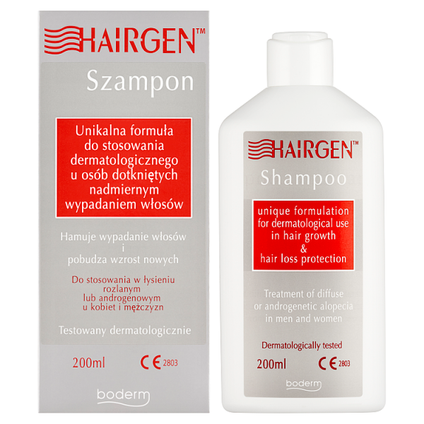 BODERM Shampoo gegen Haarausfall Hairgen, 200 ml — Inhaltsstoffe und Bewertung