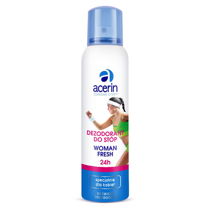 SCAN-ANIDA Acerin, dezodorant do stóp Women Fresh, 150 ml — Składniki i ocena