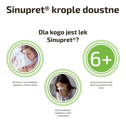 Sinupret, krople, 100 ml - KROPLE