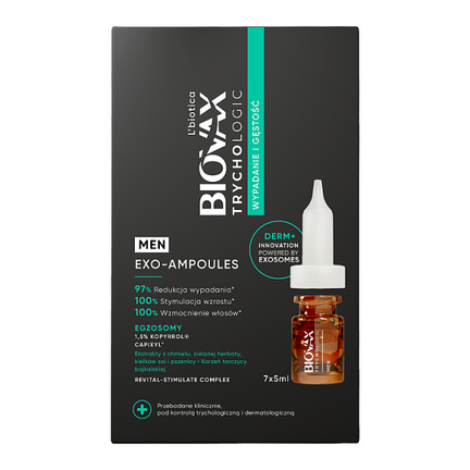 Biovax Trychologic Men, 5 ml x 7 ampułek - KOSMETYK