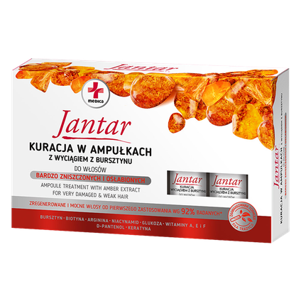 IDEEPHARM Jantar Medica, 5 ampułek po 5 ml
