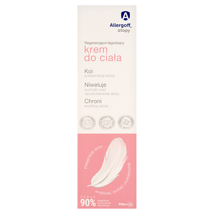 Allergoff, krem do ciała, regenerująco-łagodzący, 250 ml - KOSMETYK