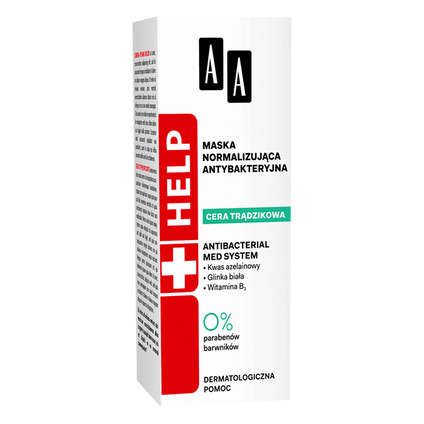 OCEANIC AA Help cera trądzikowa, maska normalizująca antybakteryjna, 40 ml