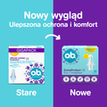 Tampony o.b. Extra Protect Normal, 16 sztuk  - PRODUKT HIGIENICZNY