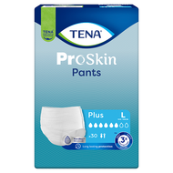 Majtki chłonne TENA Pants ProSkin Plus, L, 30 sztuk