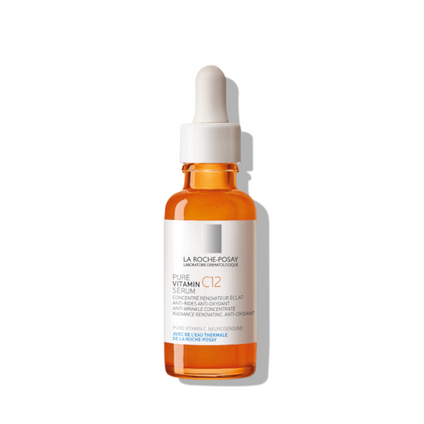 LA ROCHE-POSAY La Roche-Posay Pure Vitamin C12, skoncentrowane serum przeciwzmarszczkowe z witaminą C, 30 ml — Składniki i ocena