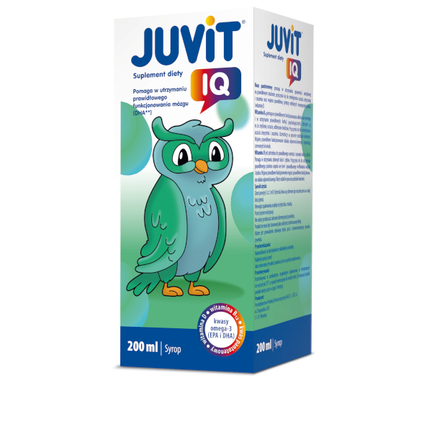 Juvit IQ, syrop, 200 ml - zdjęcie produktu