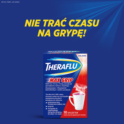 Theraflu Max Grip, 10 saszetek