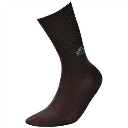Profilaktyczne skarpetki z przędzy bambusowej DeoMed Bamboo, rozmiar 39-42, brązowe - zdjęcie produktu