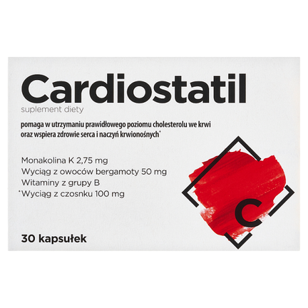 Cardiostatil, 30 kapsułek - zdjęcie produktu