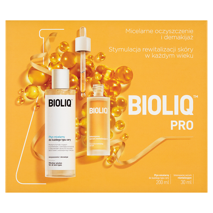 AFLOFARM Zestaw: Bioliq Pro serum rewitalizujące 30 ml + płyn micelarny 200 ml — Składniki i ocena