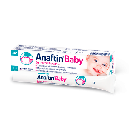 Anaftin baby, żel na ząbkowanie, 10 ml  - zdjęcie produktu