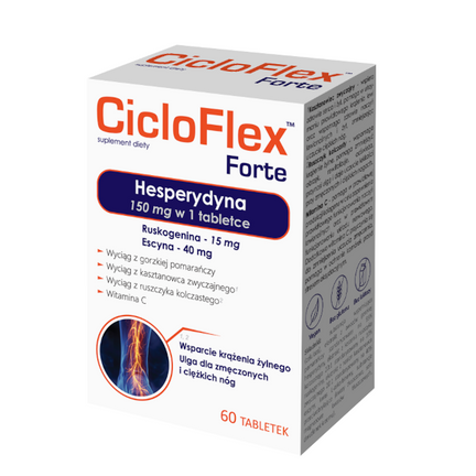 Cicloflex Forte, 60 tabletek - zdjęcie produktu