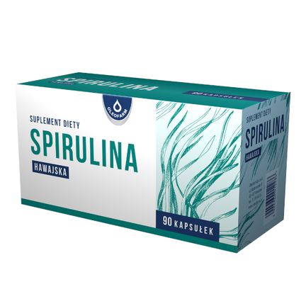 Spirulina Hawajska, 90 kapsułek - zdjęcie produktu