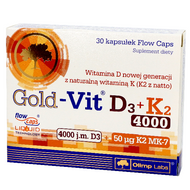 Gold-Vit D3+K2 4000 j.m.+50 µg, 30 kapsułek