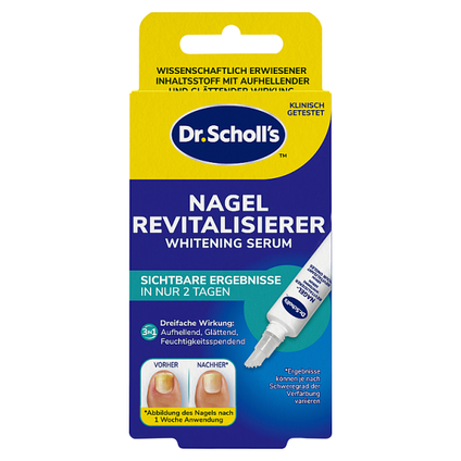 SCHOLL Serum rewitalizujące do paznokci, Dr. Scholl's, 10 ml — Składniki i ocena