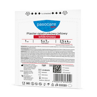 PasoCare Med, plaster opatrunkowy jałowy, 5 cm x 7 cm, 1 sztuka