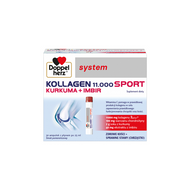 Doppelherz system Kollagen 11000 Sport Kurkuma + Imbir, 30 ampułek