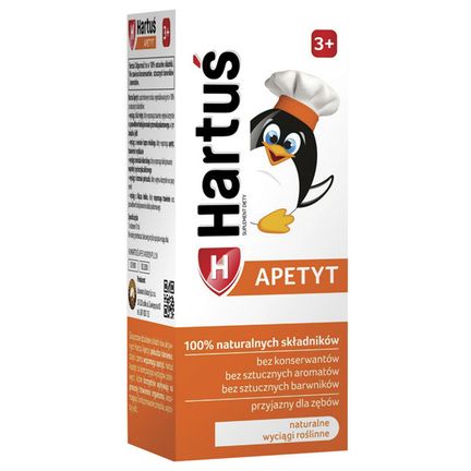 Hartuś Apetyt, syrop, 120 ml - zdjęcie produktu